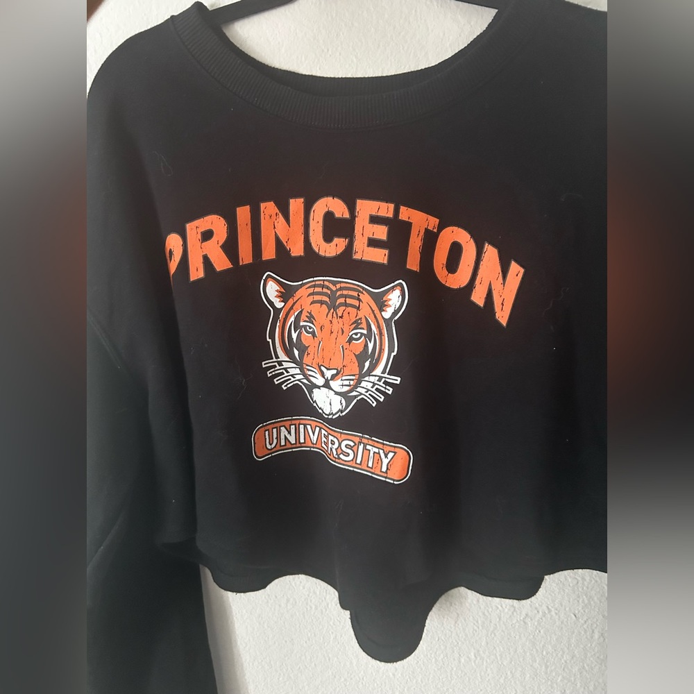 Champion Black and Orange Women's Sweater